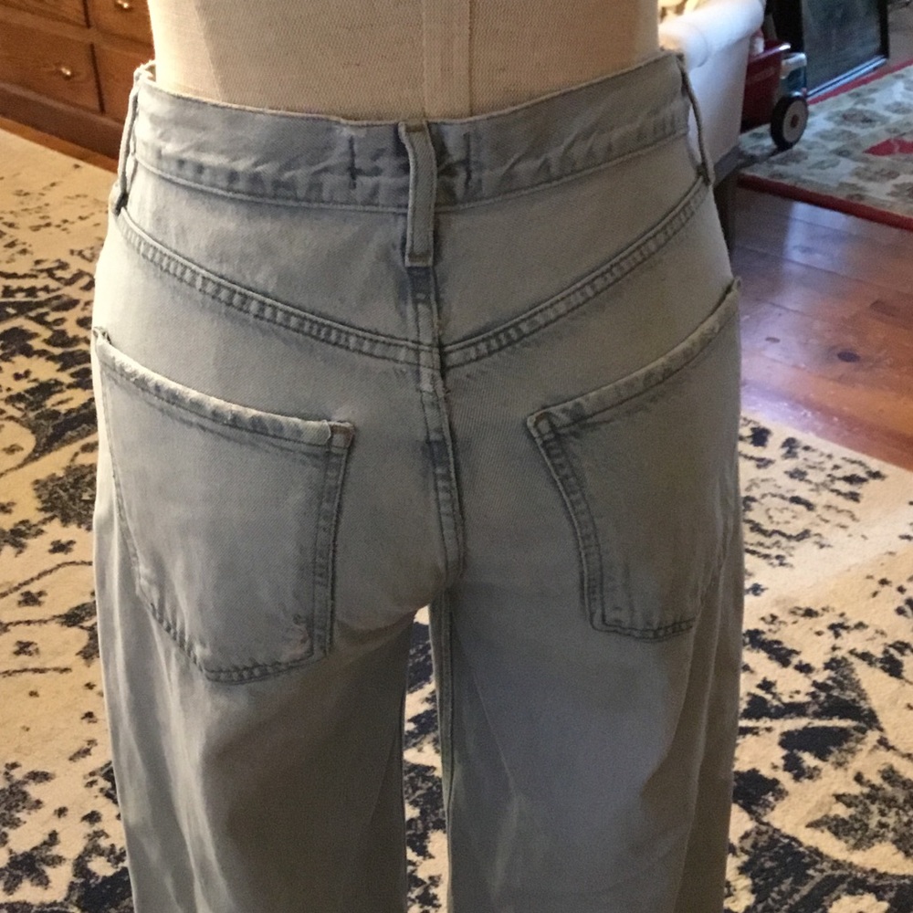 Agolde REN  Light Wash High Rise Jeans - Picture 2 of 7